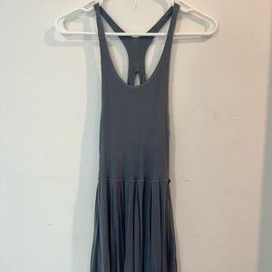 Soft Casual Blue Mini Dress